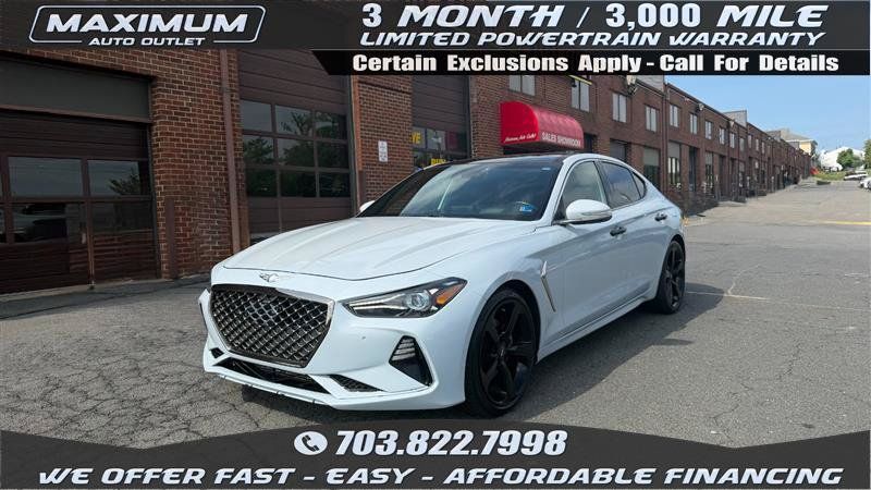 Used 2019 Genesis G70 2.0T Advanced w/ Sport Package RWD image 1