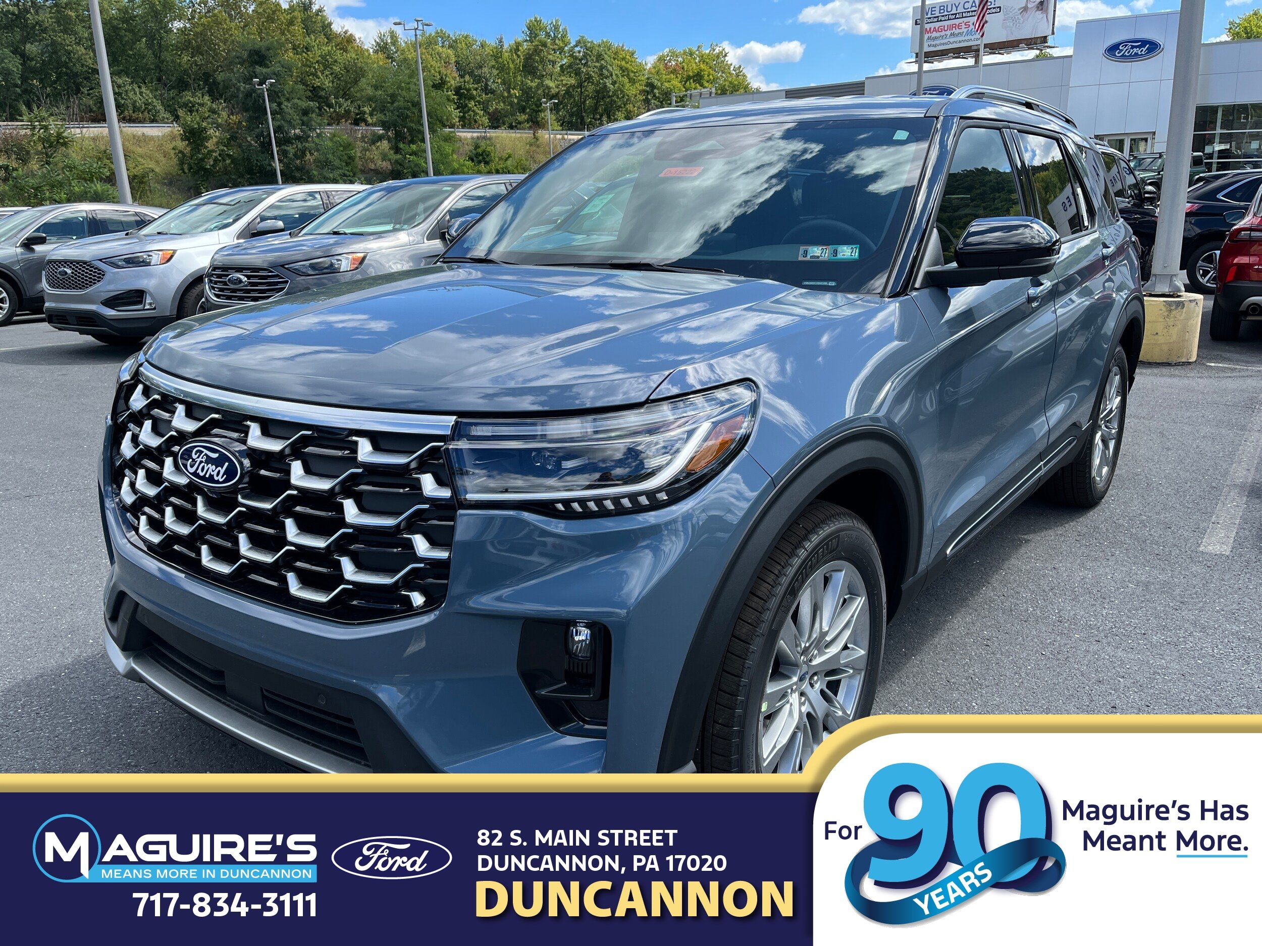 New 2027 Ford Explorer Platinum w/ LUX Leather Package AWD/4WD image 1