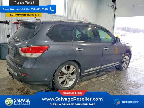 Used 2013 Nissan Pathfinder Platinum AWD/4WD image 4