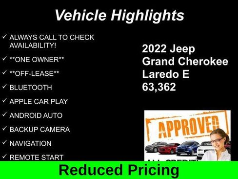 Used 2022 Jeep Grand Cherokee Laredo E w/ Security & Convenience Group AWD/4WD image 10