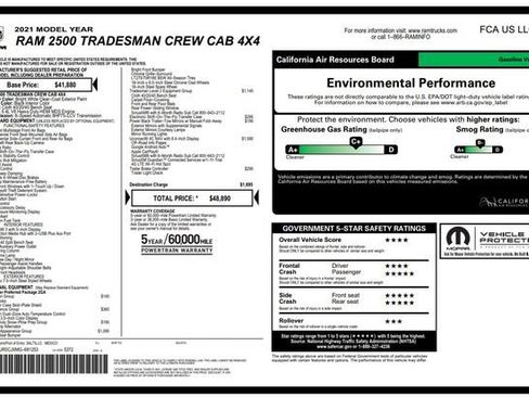 Used 2021 RAM 2500 Tradesman image 5