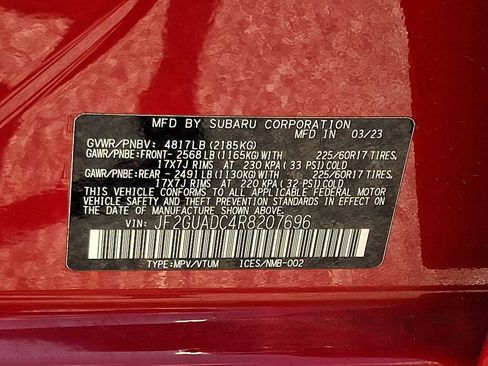 Certified 2024 Subaru Crosstrek 2.0i Premium AWD/4WD image 27