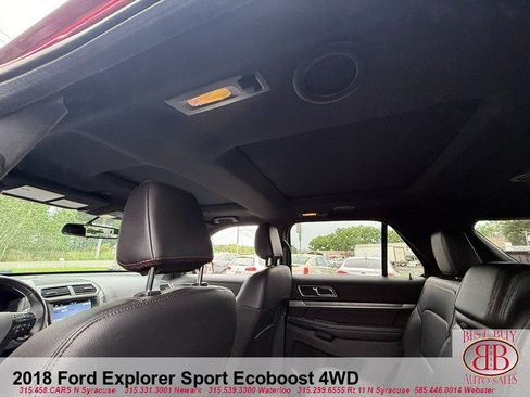 Used 2018 Ford Explorer Sport AWD/4WD image 16