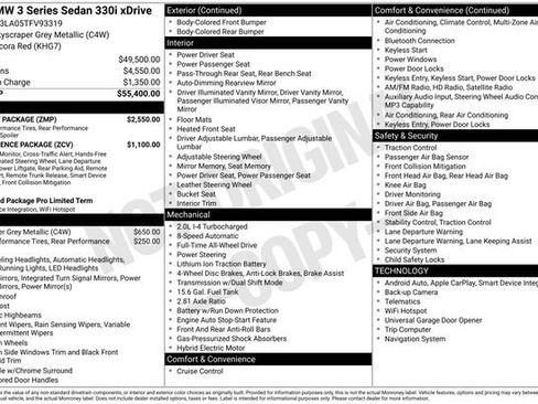 Used 2026 BMW 330i xDrive Sedan w/ M Sport Package AWD/4WD image 21