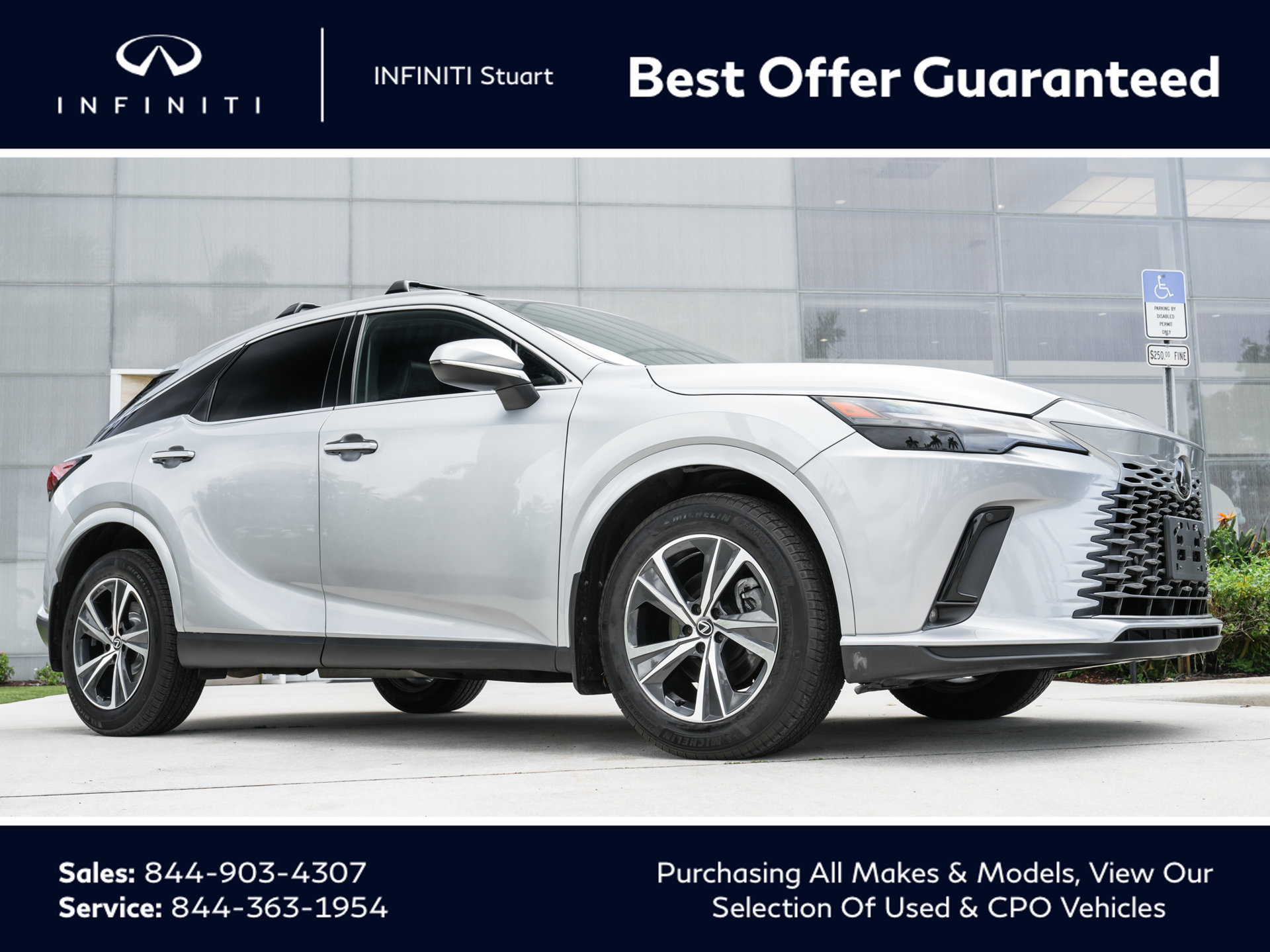 Used 2023 Lexus RX 350 Premium w/ Accessory Package AWD/4WD 360° Tour