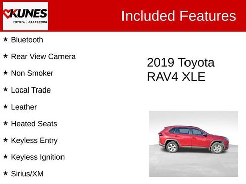 Used 2019 Toyota RAV4 XLE image 2