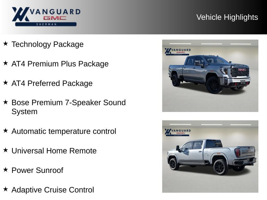 Used 2024 GMC Sierra 2500 AT4 w/ AT4 Premium Plus Package AWD/4WD image 11