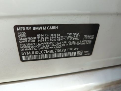 Used 2021 BMW X5 M w/ Competition Package AWD/4WD image 15