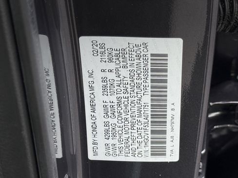 Used 2020 Honda Accord EX-L image 29