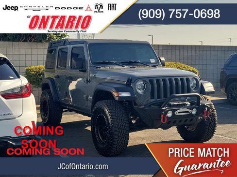 Certified 2019 Jeep Wrangler Unlimited Sport S AWD/4WD image 1