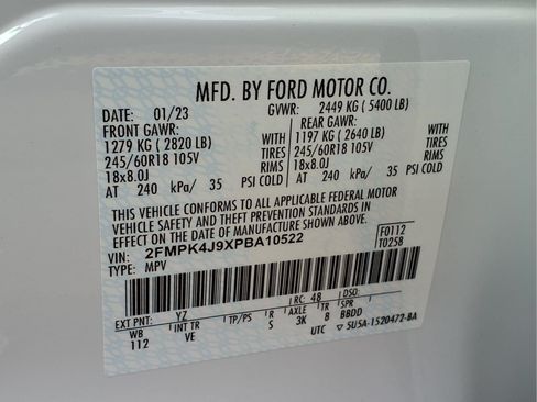 Used 2023 Ford Edge SEL w/ Convenience Package AWD/4WD image 23