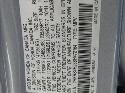 Certified 2025 Honda CR-V LX image 23