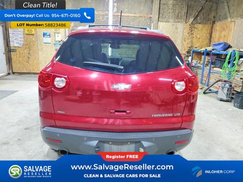 Used 2012 Chevrolet Traverse LTZ w/ LPO, 'HIT The Road' Package AWD/4WD image 8