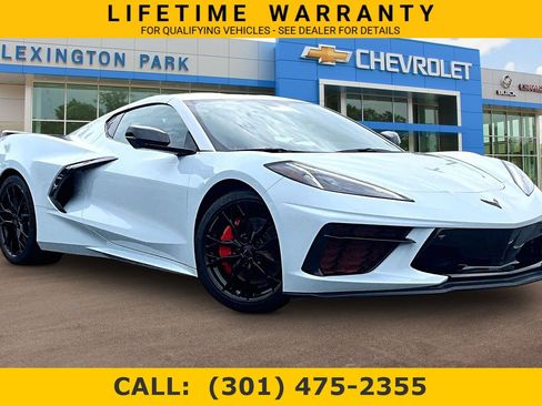 Certified 2023 Chevrolet Corvette Stingray Preferred Cpe w/ Z51 Performance Package RWD image 1
