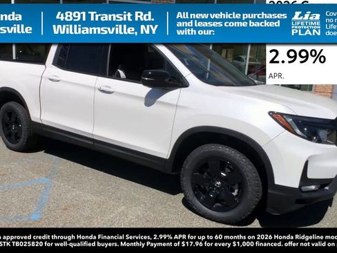 New 2026 Honda Ridgeline Black Edition image 2
