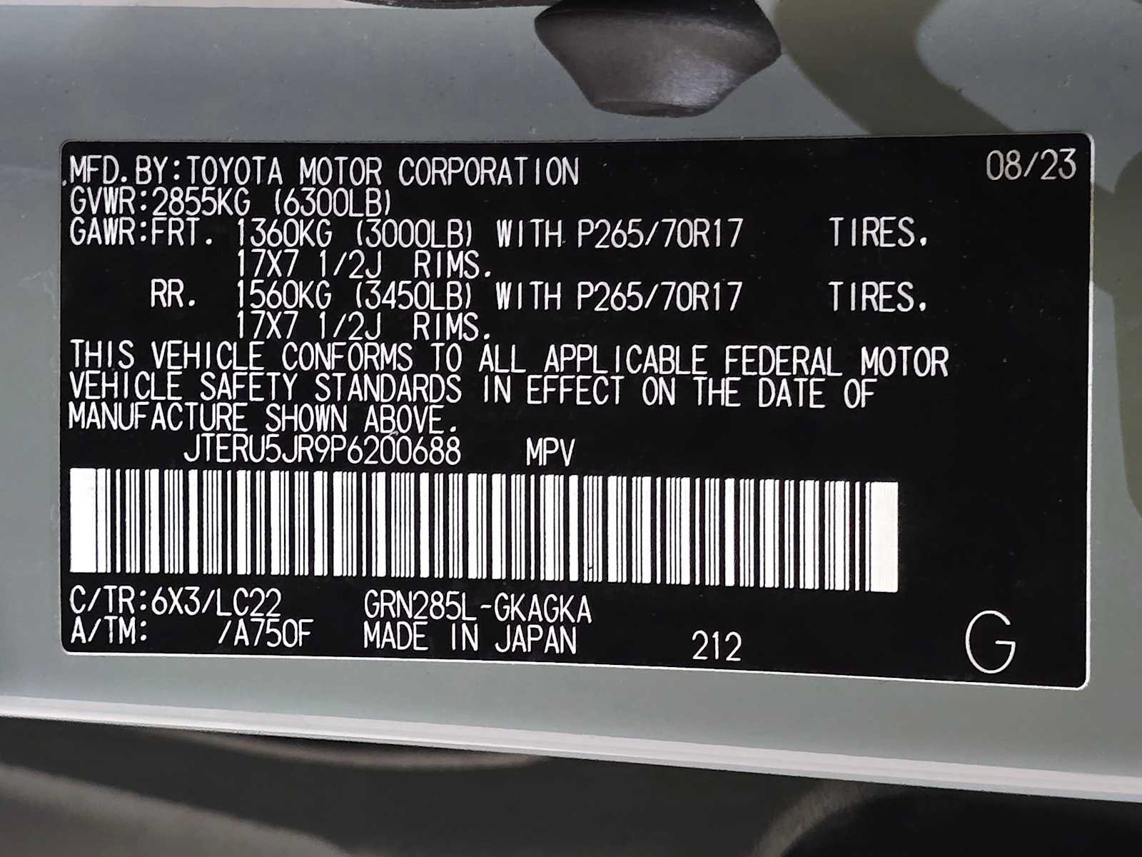 Certified 2023 Toyota 4Runner TRD Off-Road Premium w/ Off Road Premium Plus Package AWD/4WD image 32