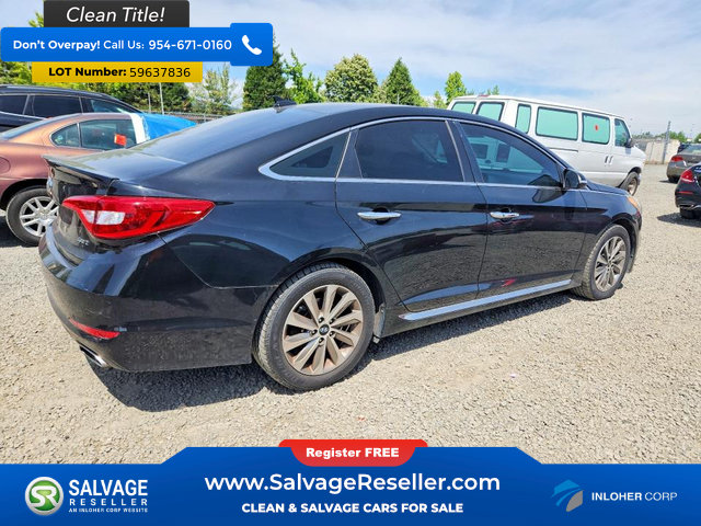 Used 2017 Hyundai Sonata Sport w/ Value Edition Package 02 FWD image 4