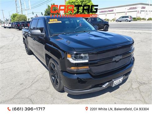Used 2018 Chevrolet Silverado 1500 Custom w/ Custom Value Package RWD image 1