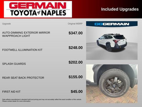 Used 2025 Subaru Outback Wilderness AWD/4WD image 5