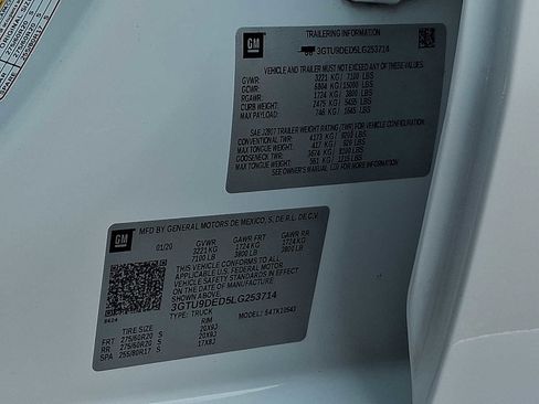 Used 2020 GMC Sierra 1500 SLT w/ SLT Premium Plus Package image 29