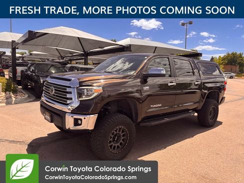Used 2018 Toyota Tundra Limited w/ Limited Premium Package AWD/4WD image 3