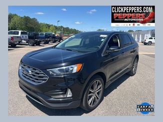 Used 2022 Ford Edge Titanium w/ Class II Trailer Tow Package AWD/4WD video 1