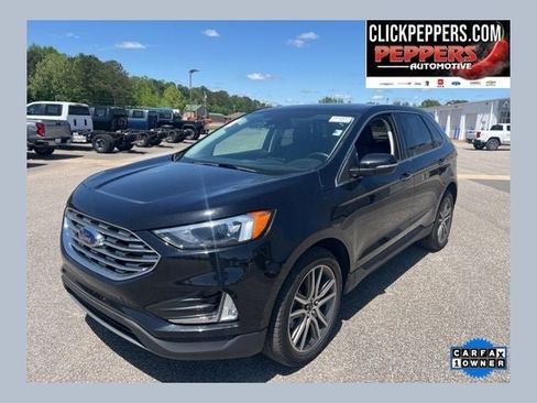 Used 2022 Ford Edge Titanium w/ Class II Trailer Tow Package AWD/4WD image 1