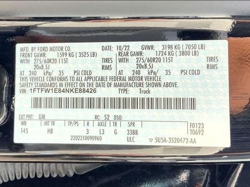 Used 2022 Ford F150 Lariat AWD/4WD image 37