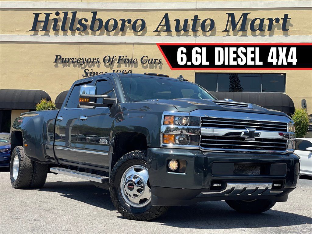 Used 2017 Chevrolet Silverado 3500 High Country w/ Duramax Plus Package AWD/4WD image 1