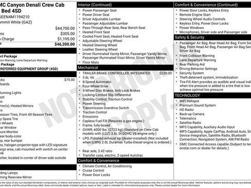Used 2021 GMC Canyon Denali AWD/4WD image 6