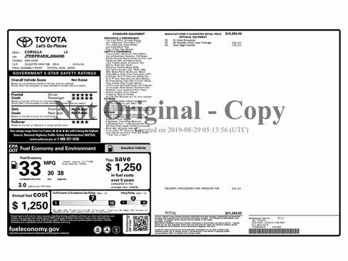 Used 2020 Toyota Corolla LE image 2