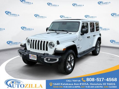 Used 2021 Jeep Wrangler Unlimited Sahara image 1