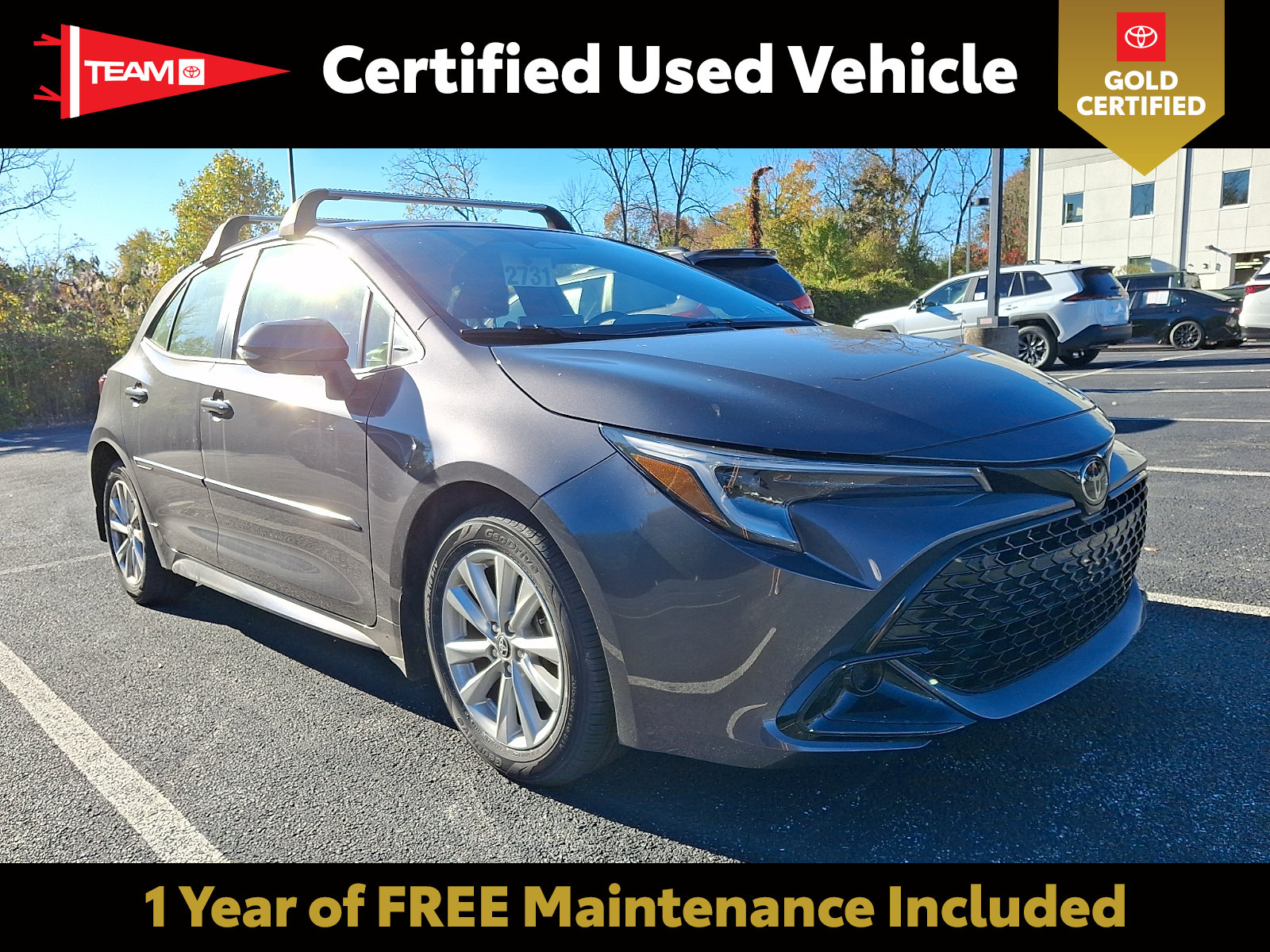 Certified 2024 Toyota Corolla SE FWD image 1