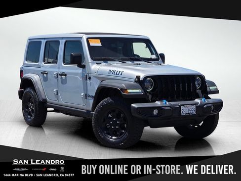 Certified 2023 Jeep Wrangler Unlimited w/ Sun & Screen Package AWD/4WD image 1