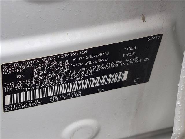 Used 2016 Toyota RAV4 Limited w/ Advanced Technology Package FWD image 17