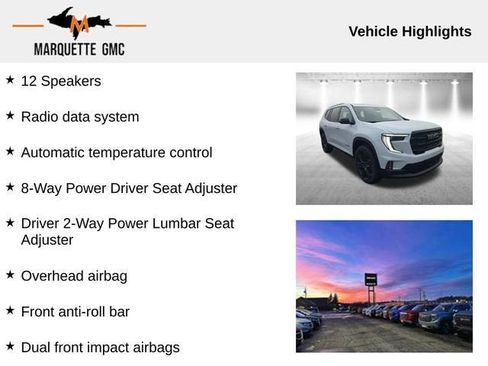 New 2026 GMC Acadia Elevation w/ Black Edition image 3