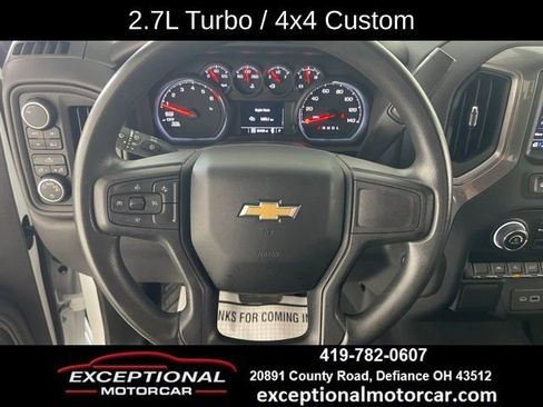 Used 2023 Chevrolet Silverado 1500 Custom w/ LPO, Dark Essentials Package AWD/4WD image 37
