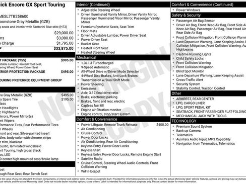 New 2026 Buick Encore GX Sport Touring w/ Comfort Package AWD/4WD image 40
