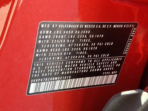 Used 2022 Volkswagen Taos SE image 27