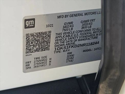 Used 2022 GMC Yukon XL SLE w/ Gmc Pro Safety Plus Package image 25