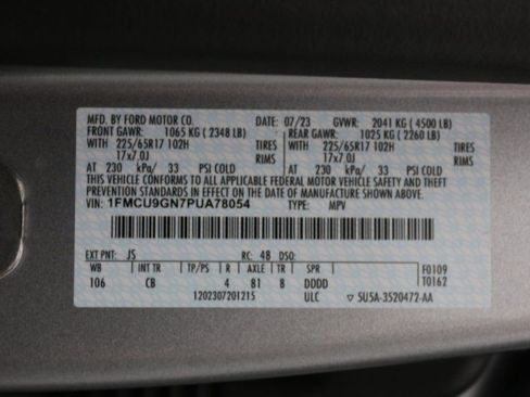 Certified 2023 Ford Escape Active w/ Tech Pack #2 image 24