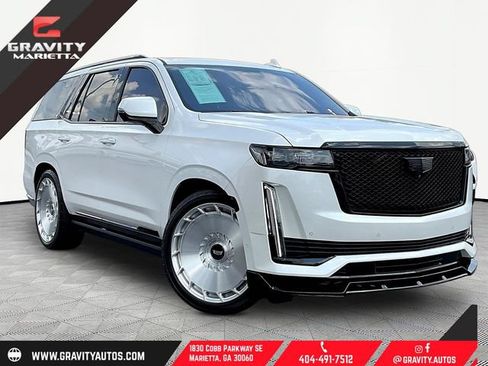 Used 2022 Cadillac Escalade Sport Platinum w/ LPO, Floor Liner Package AWD/4WD image 1