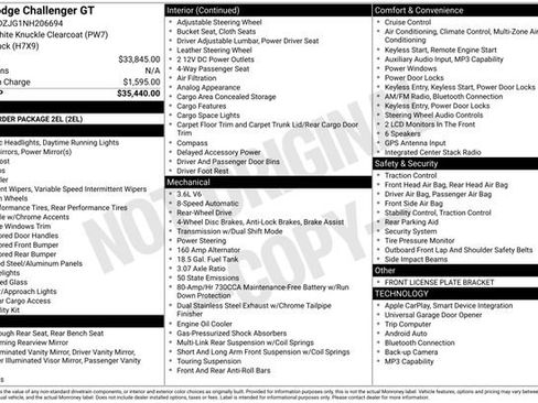 Used 2022 Dodge Challenger GT RWD image 30