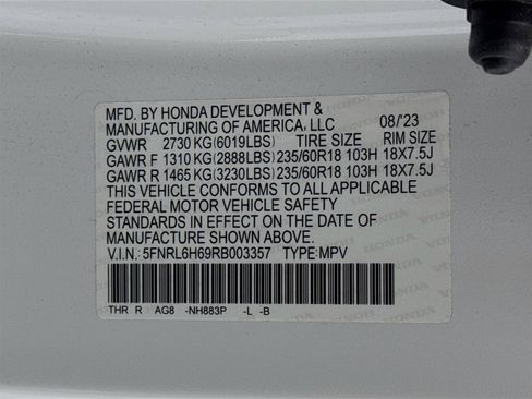 Used 2024 Honda Odyssey EX-L image 34