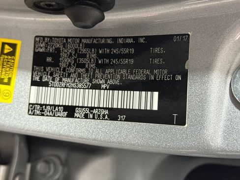 Used 2017 Toyota Highlander Limited AWD/4WD image 24