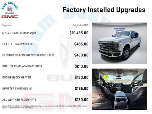 Used 2024 Ford F250 Lariat w/ FX4 Off-Road Package AWD/4WD image 3