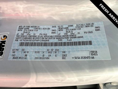 Used 2017 Ford F150 Platinum w/ Equipment Group 701A Luxury AWD/4WD image 19