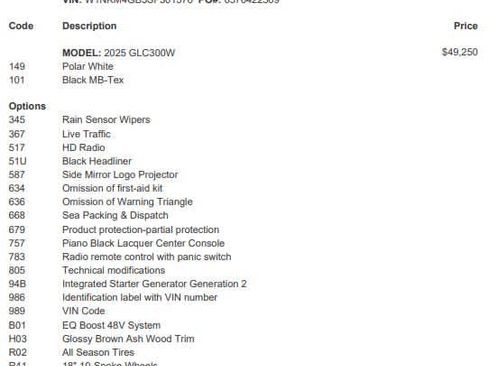 Certified 2025 Mercedes-Benz GLC 300 image 3