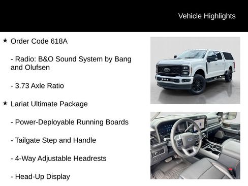 Used 2026 Ford F350 Lariat w/ Black Appearance Package AWD/4WD image 16