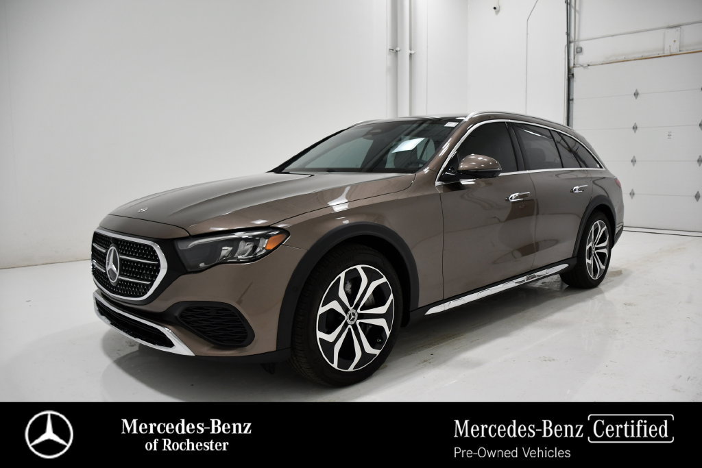 Used 2025 Mercedes-Benz E 450 4MATIC All-Terrain Wagon w/ Winter Package image 1
